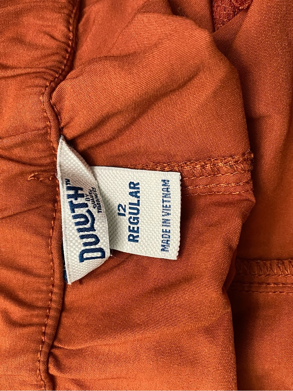 Women’s Duluth Dry on the Fly Overalls Burnt Orange - 12 - Picture 3 of 3